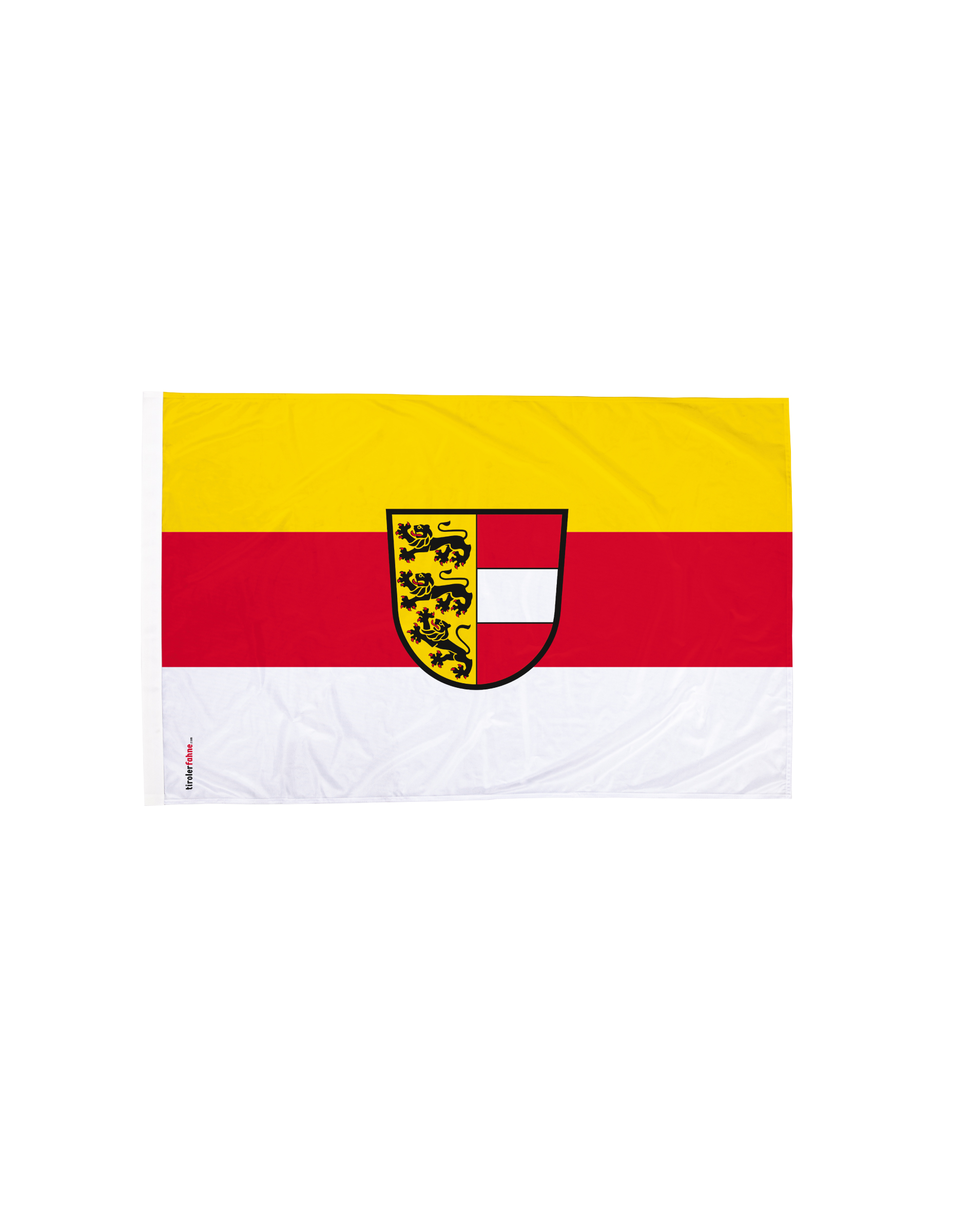 Bundesländerfahne Kärnten mit Wappen
