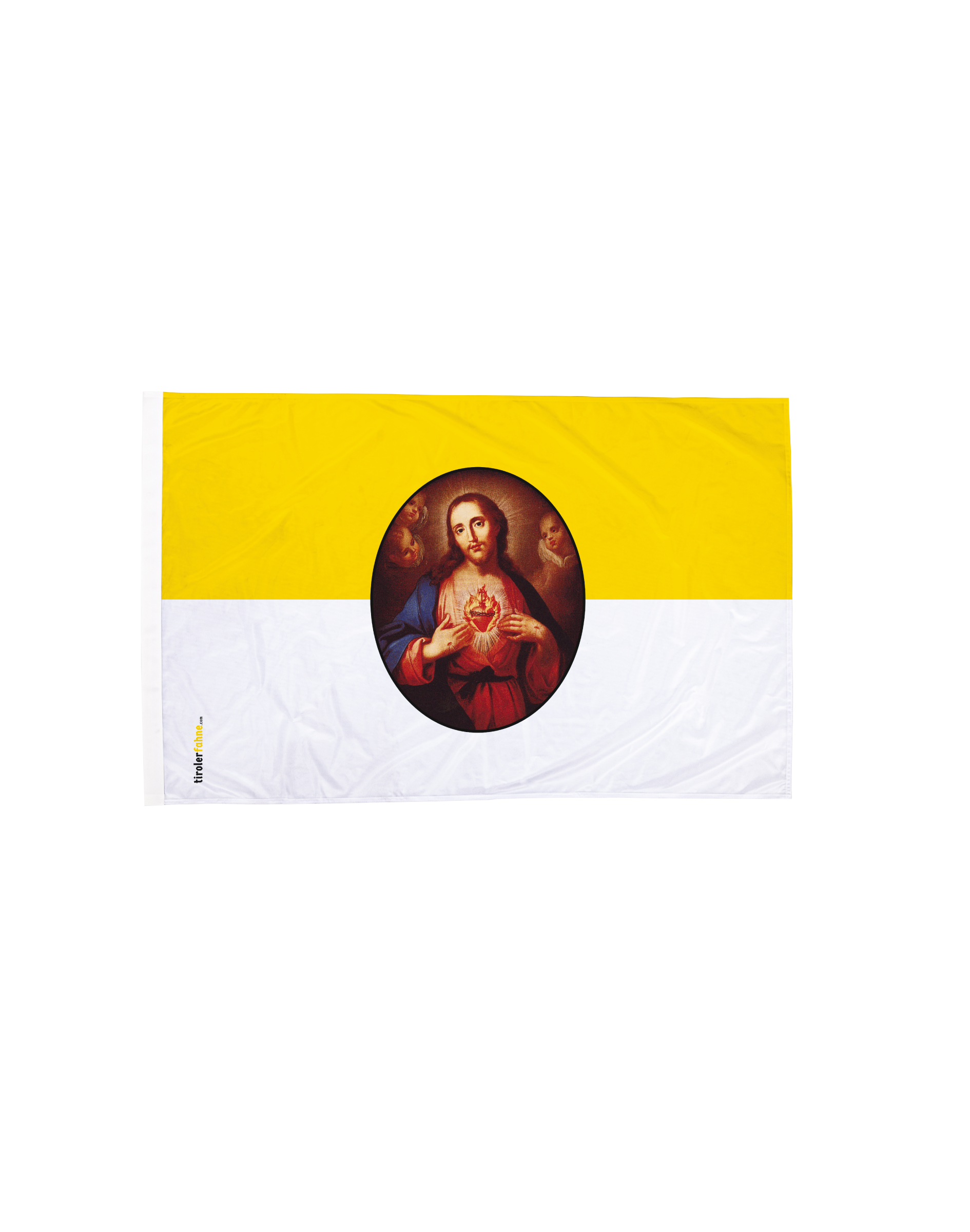 Kirchenfahne mit Herz Jesu