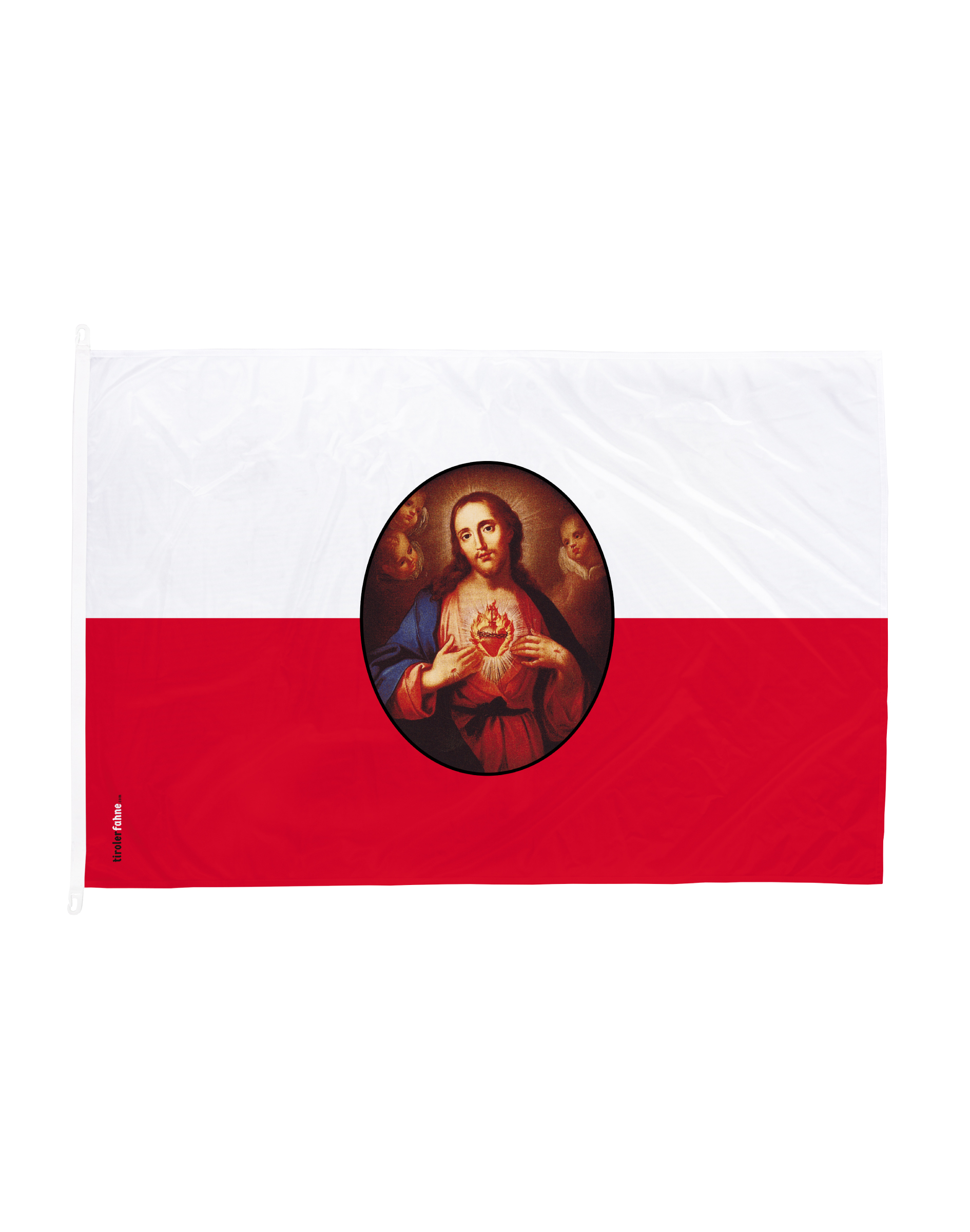 Tirolerfahne mit Herz Jesu