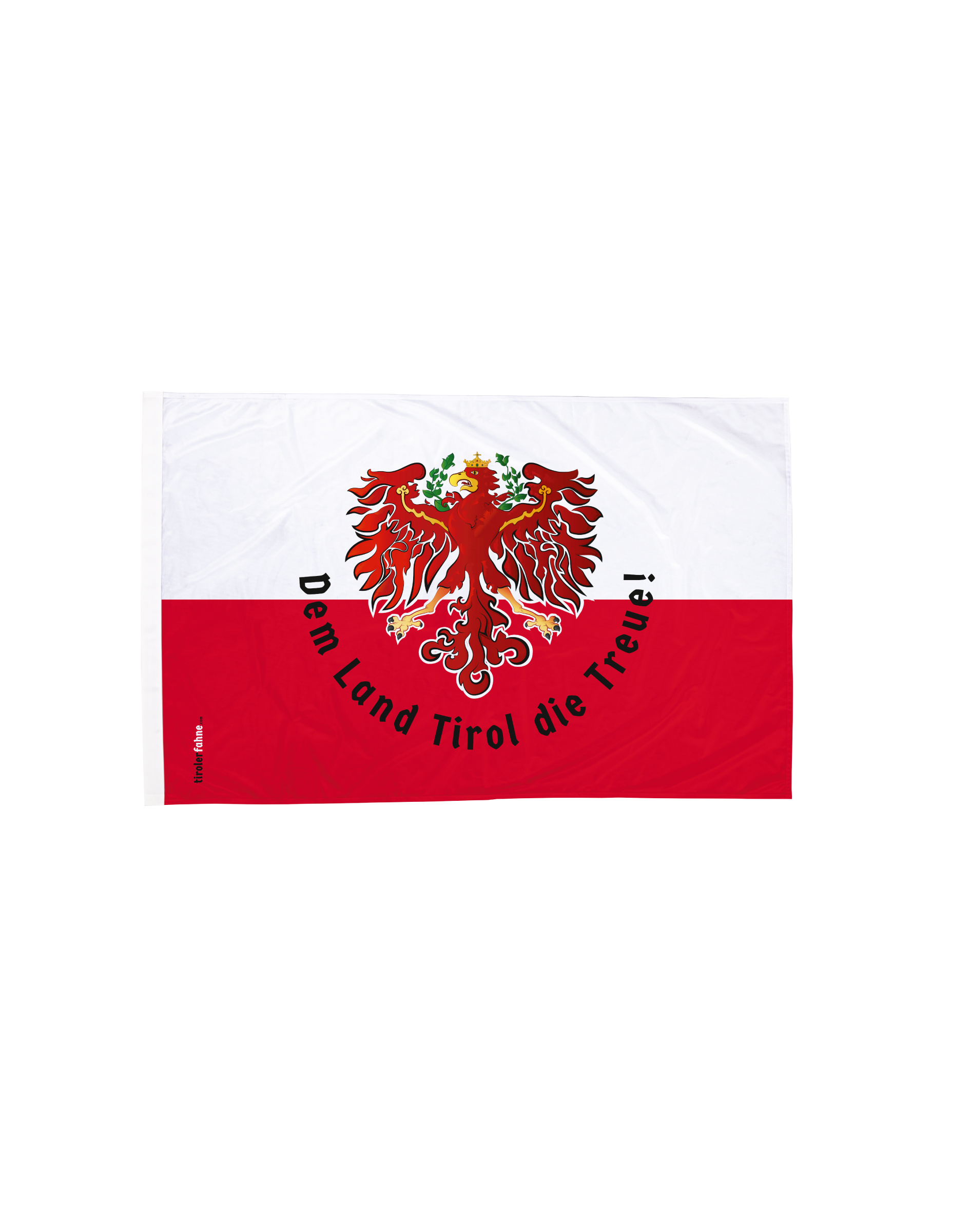 Tirolerfahne mit dem Land Tirol die Treue