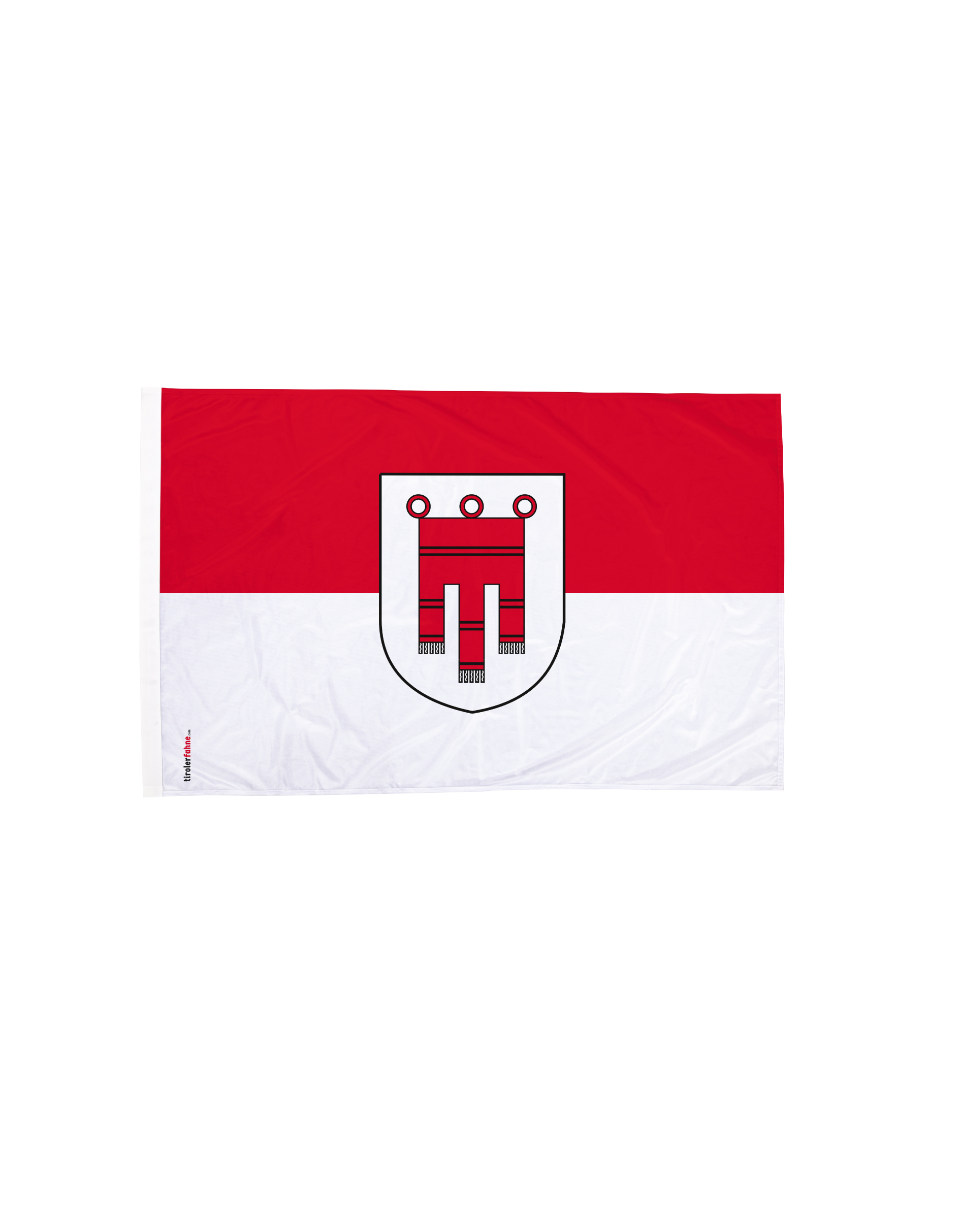Bundesländerfahne Vorarlberg mit Wappen