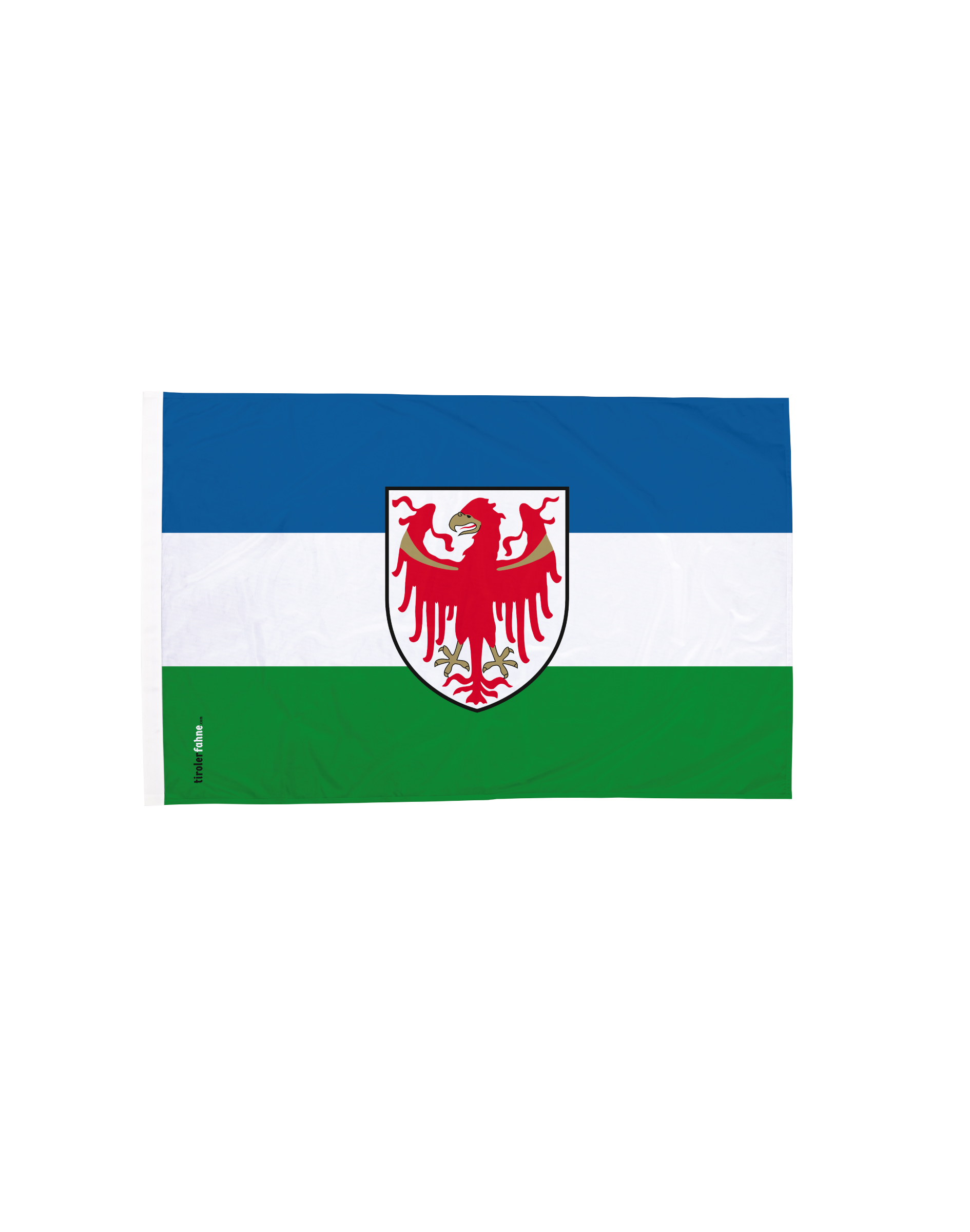 Ladinienfahne mit Südtiroler Landeswappen